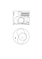 Поршень VAG 81.01 BNZ (CYL 3-5) KS (41094600) KS фото 2