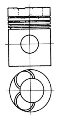 Поршні двигуна KS 93751600 для VOLVO N 7 N7