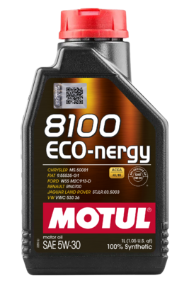 Олива моторна 8100 Eco-nergy 5W-30 1л 8100 ECO-NERGY 5W30 12X1L MOTUL (102782) Motul фото 2