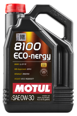 Олива моторна 8100 Eco-nergy 0W-30 5л 8100 ECO-NERGY 0W30 4X5L MOTUL (102794) Motul фото 2