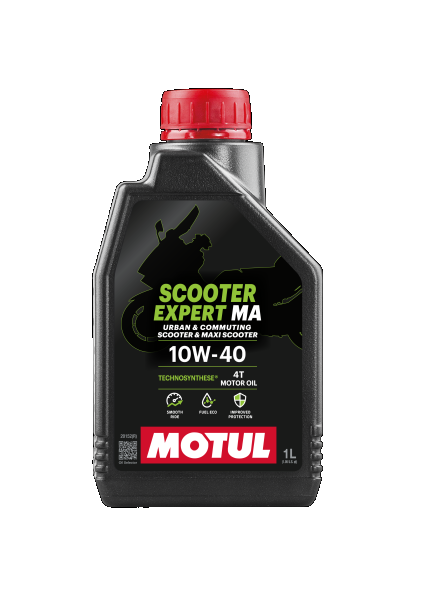 Олива моторна Scooter Expert 4T 10W-40 MA 1л SCOOTER EXPERT 4T 10W40 MA 12X1L D38 MOTUL (105960) Motul фото 2