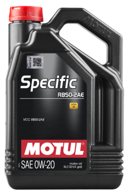 Олива моторна Specific RBS0-2AE 0W-20 5л SPECIFIC RBS0-2AE 0W20 4X5L MOTUL (106045) Motul фото 2