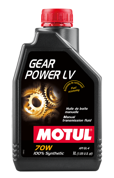Олива трансмісійна Gear Power LV 70W 1л GEAR POWER LV 70W 12X1L D38 MOTUL (111131) Motul фото 2