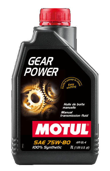 Олива трансмісійна Gear Power 75W-80 1л GEAR POWER 75W-80 12X1L D38 MOTUL (111133) Motul фото 2