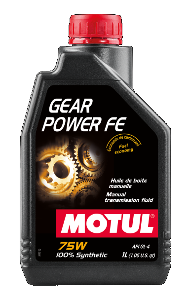Олива трансмісійна Gear Power FE 75W 1л GEAR POWER FE 75W 12X1L D38 MOTUL (111148) Motul фото 2