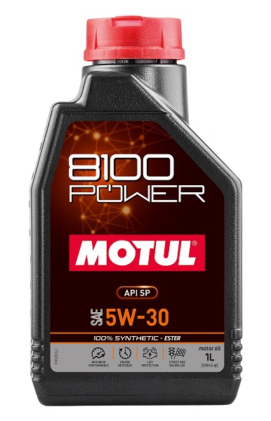 Олива моторна 8100 Power 5W-30 1л 8100 POWER 5W-30 12X1L MOTUL (111800) Motul фото 2