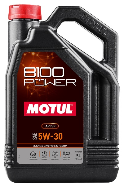 Олива моторна 8100 Power 5W-30 5л 8100 POWER 5W-30 4X5L MOTUL (111801) Motul фото 2