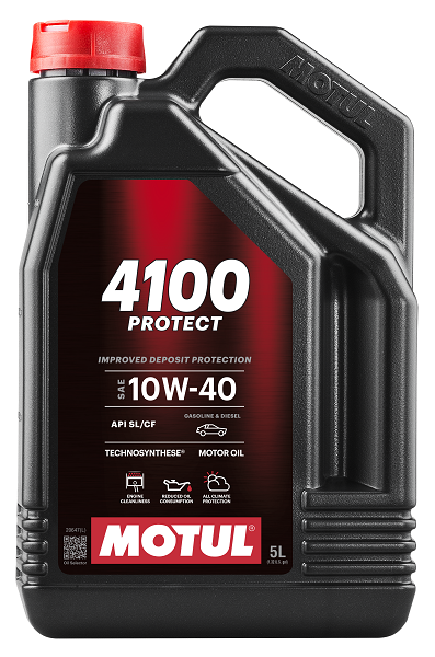 Олива моторна 4100 Protect 10W-40 5л 4100 PROTECT SAE 10W40 4X5 L MOTUL (113001) Motul фото 2