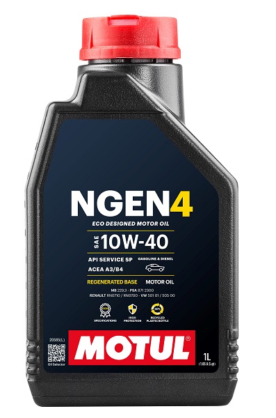 Олива моторна NGEN 4 10W-40 1л NGEN 4 10W-40 12X1L MOTUL (113058) Motul фото 2