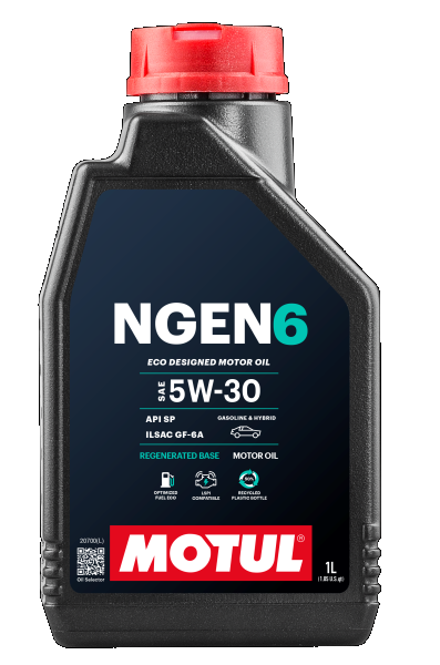 Олива моторна NGEN 6 5W-30 1л NGEN 6 5W-30 12X1L MOTUL (113111) Motul фото 2