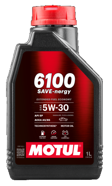 Олива моторна 6100 Save-nergy 5W-30 1л 6100 SAVE-NERGY 5W-30 12X1L MOTUL (113133) Motul фото 2