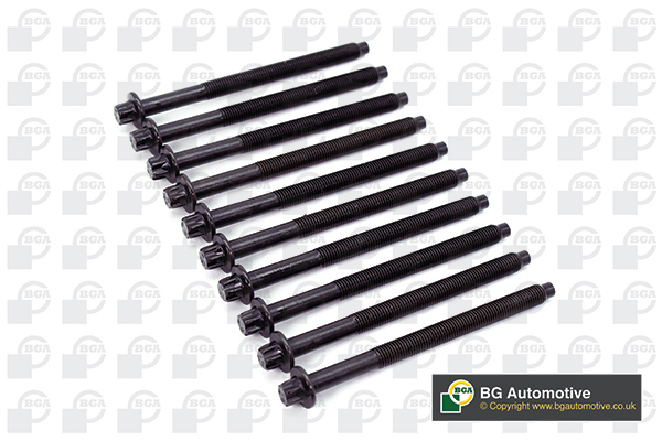 Комплект болтів з головкою системи TORX з чорного металу PSA DV4TD/DV6TED4, FORD G8DA BGA (BK3339) BGA фото 2