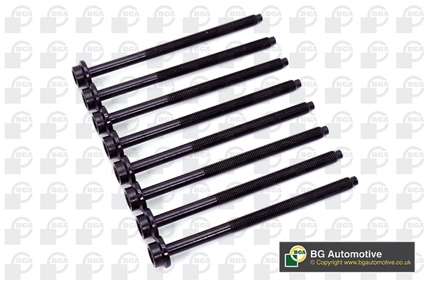 Комплект болтів з головкою системи TORX з чорного металу SKODA FABIA 2010-, RAPID 2012-, ROOMSTER 2007-2010 BGA (BK3362) BGA фото 2