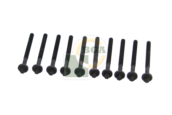 Комплект болтів з головкою системи TORX з чорного металу RENAULT CLIO 2005-2009, KANGOO 2003-2005, TWINGO 2008-2011 BGA (BK4316) BGA фото 2