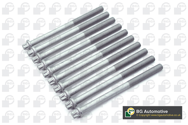 Комплект болтів з головкою системи TORX з чорного металу OPEL 1.2/1.3/1.4/1.6/LANOS 1.5 BGA (BK6331) BGA фото 2