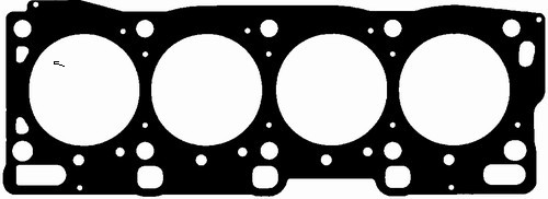 Прокладка головки блока металева MAZDA 3 2007-2009, 323 2001-2003, 5 2005-2011, 6 2005-2008, 626 1 BGA (CH2532) BGA фото 2