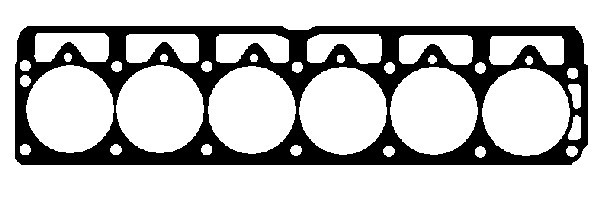 Прокладка головки блока металева JEEP CHEROKEE 2000-2001, GRAND CHEROKEE 1996-1999, WRANGLER 1997- BGA (CH6584) BGA фото 2