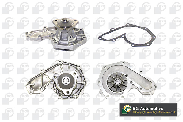 Помпа водяна MITSUBISHI CARISMA 1999-2002, RENAULT CLIO 2003-2005, ESPACE 1999 BGA (CP2390) BGA фото 2