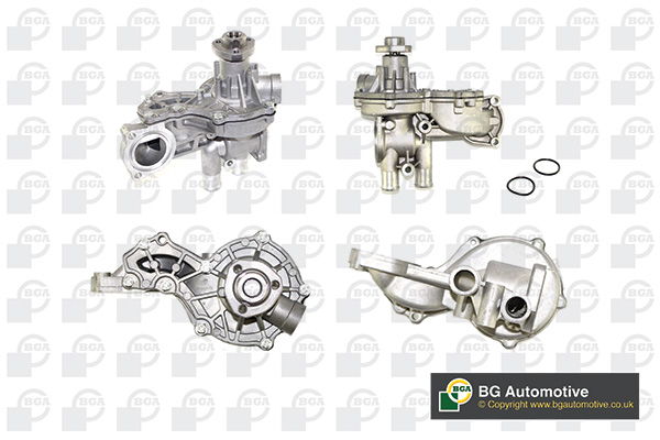 Помпа водяна AUDI 100 1991-1994, 80 1994-1995, A6 1995-1997, VOLKSWAGEN CADDY BGA (CP2696) BGA фото 2