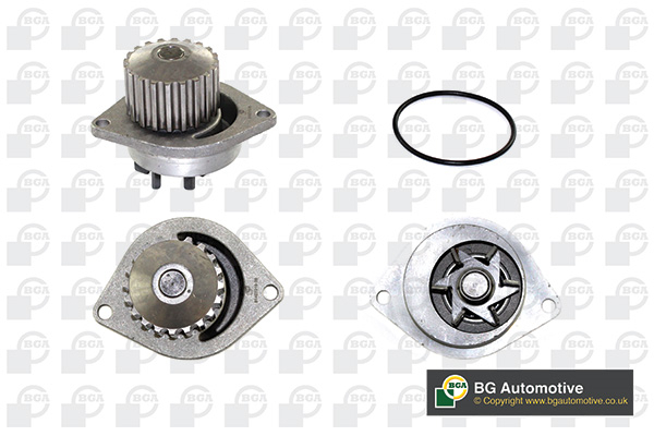 Помпа водяна CITROEN C4 2008-2009, PEUGEOT 106 2000-2003, 205 1991-1994, 206 1 BGA (CP2838) BGA фото 2