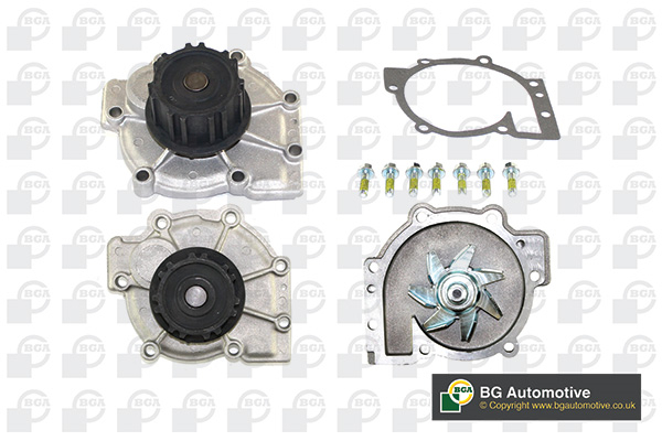 Помпа водяна VOLVO 850 1995-1997, 960 1994-1996, C70 1999-1999, S40 2004-2012, BGA (CP3186) BGA фото 2