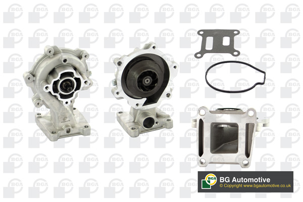 Помпа водяна FORD MONDEO 2005-2007, TRANSIT 2003-2006, TRANSIT TOURNEO 2002-20 BGA (CP3316) BGA фото 2