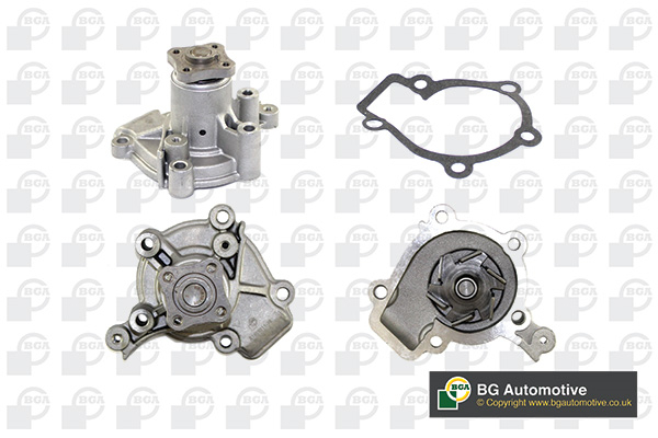 Помпа водяна HYUNDAI COUPE 2007-2009, ELANTRA 2001-2004, LANTRA 1998-2001, MAT BGA (CP3442) BGA фото 2
