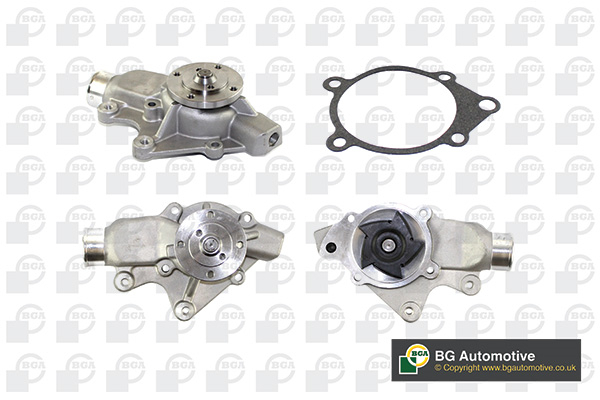 Помпа водяна JEEP CHEROKEE 1995-1997, GRAND CHEROKEE 1996-1999, WRANGLER 1995- BGA (CP6824) BGA фото 2