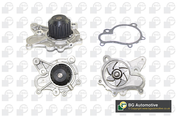 Помпа водяна HYUNDAI ACCENT 2003-2005, ELANTRA 2002-2006, GETZ 2005-2009, MATR BGA (CP7114T) BGA фото 2