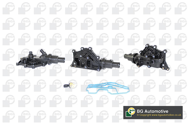 Термостат RENAULT GRAND MODUS 2008-2012, GRAND SCENIC 2009-2012, MEGANE 201 BGA (CT5666) BGA фото 2