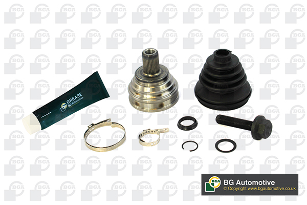 ШРКШ зі змазкою в комплекті VOLKSWAGEN BEETLE 2012-, CADDY 2004-2011, CC 2013-, EOS 2011-, GO BGA (CV0101A) BGA фото 2