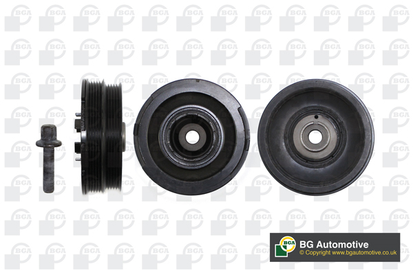 Шків ременя генератора LAND ROVER FREELANDER 2000-2007, ROVER 75 2004-2007, MGZT 2002-20 BGA (DP0366K) BGA фото 2