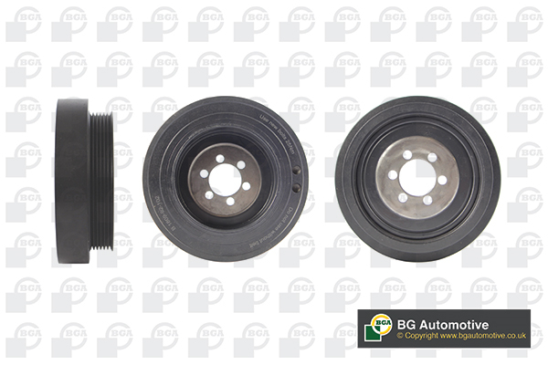 Шків ременя генератора BMW X5 (E70) XDRIVE 30 I/2006.02 - 2013.07 BGA (DP0905) BGA фото 2