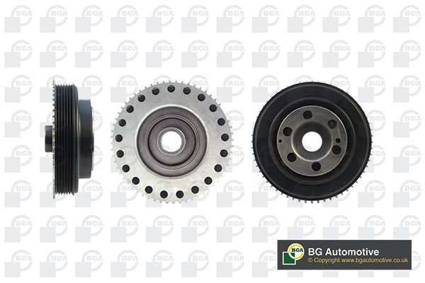 Шків ременя генератора LAND ROVER RANGE ROVER EVOQUE (L538) 2.0 4X4/2011.06 - 2019.12 BGA (DP2315) BGA фото 2