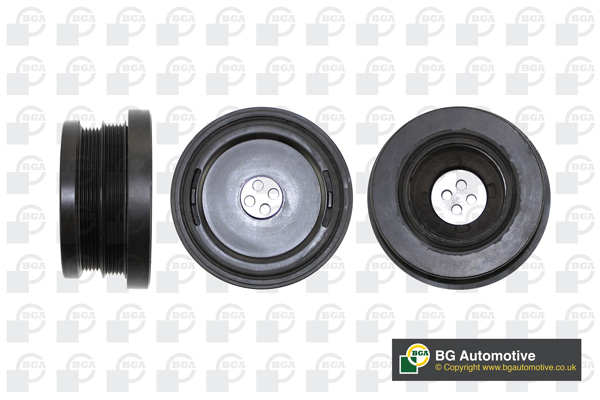 Шків ременя генератора BMW 3 SERIES 2000-2003, 5 SERIES 2000-2004, X5 2001-2003 BGA (DP3130) BGA фото 2