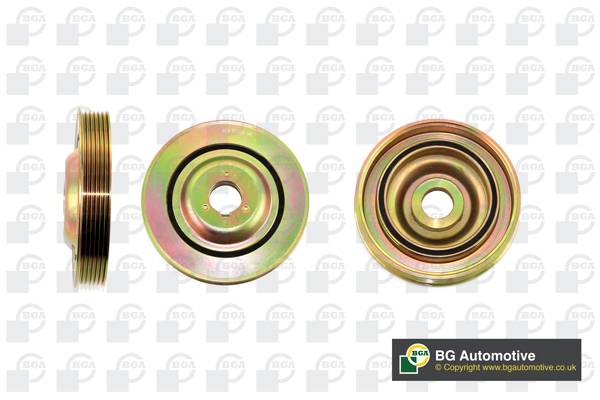 Шків ременя генератора CITROEN C4 2004-2010, C4 GRAND PICASSO 2010-2012, C4 PICASSO 2010 BGA (DP8068) BGA фото 2
