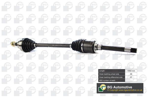 Піввісь MERCEDES-BENZ M-CLASS (W164) ML 320 CDI 4-MATIC (164.122) BGA (DS5601R) BGA фото 2
