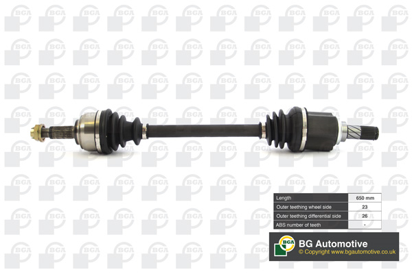 Піввісь NISSAN MICRA III (K12) - 1.4 16V BGA (DS6310L) BGA фото 2