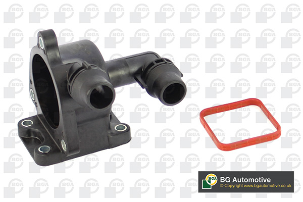 Фланець системи охолодження BMW 1 SERIES 2007-2009, 3 SERIES 2007-, X3 2005-2006, Z4 2005-200 BGA (FA0905) BGA фото 2