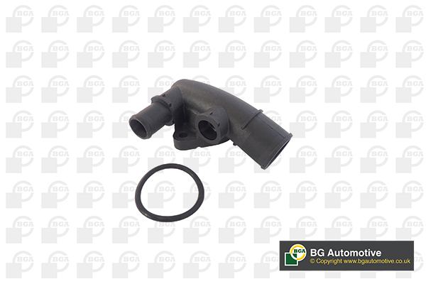 Фланець системи охолодження CITROEN BERLINGO 2002-2007, C5 2004-2006, RELAY/JUMPER 2002-2007, BGA (FA6702) BGA фото 2