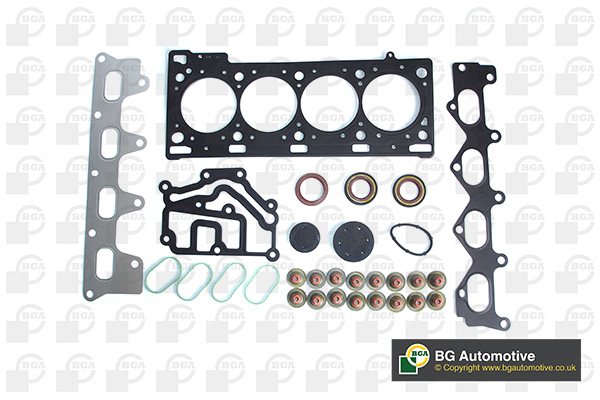 Комплект прокладок з різних матеріалів HEAD RENAULT 1.8/2.0 16V F4P/F4R 98- MLS BGA (HK1544) BGA фото 2