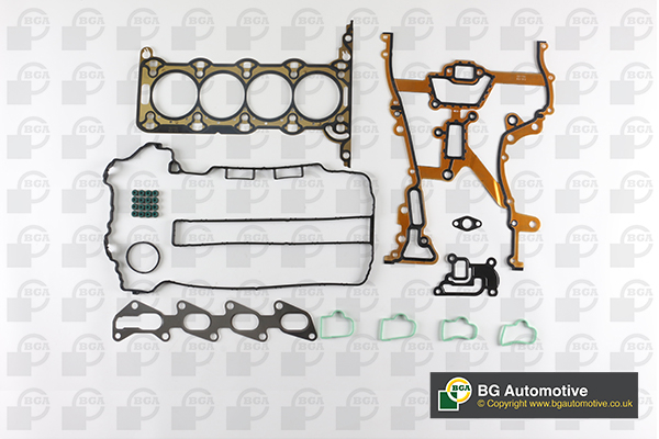 Комплект прокладок з різних матеріалів HEAD OPEL Z14XEP/Z14XEL BGA (HK1735) BGA фото 2