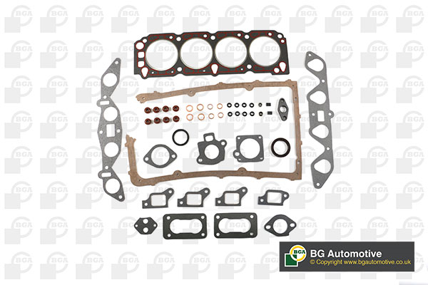Комплект прокладок з різних матеріалів HEAD FORD 2.0 OHC INJ/CARB BGA (HK3372) BGA фото 2