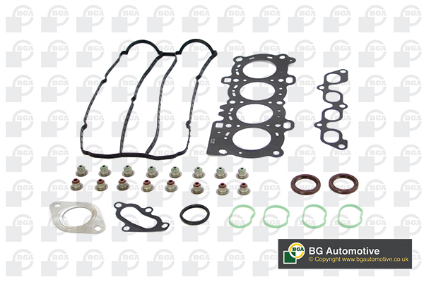 Комплект прокладок з різних матеріалів HEAD SET FORD FIESTA V 1.25 16V 02-12 FUJA, FUJB BGA (HK5724) BGA фото 2