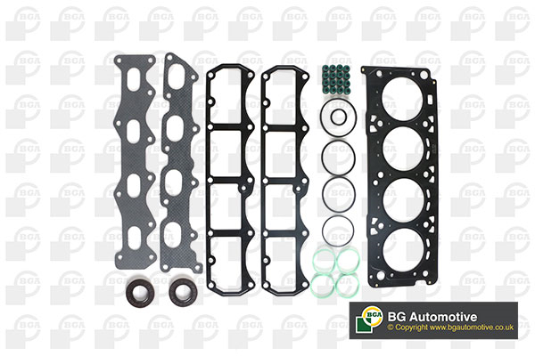 Комплект прокладок з різних матеріалів HEAD SET FIAT MULTIPLA 2004-2010, STILO 2003-2006 BGA (HK5799) BGA фото 2