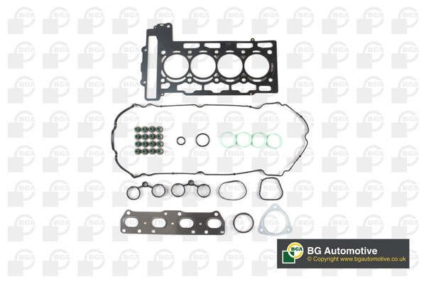Комплект прокладок з різних матеріалів HEAD SET BMW/PSA 1.6 16V EP6DT/EP6CDT/N14B16A/N14B16C 06- MLS BGA (HK9779) BGA фото 2