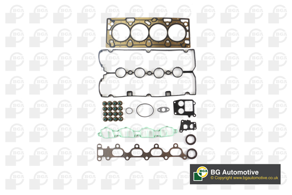 Комплект прокладок з різних матеріалів HEAD OPEL Z16XE1/Z20DMH BGA (HK9784) BGA фото 2