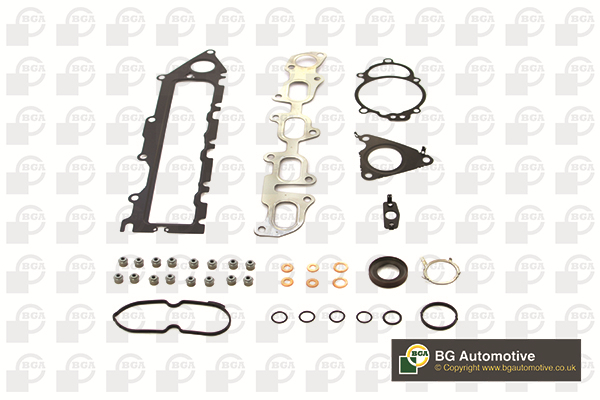 Комплект прокладок з різних матеріалів HEAD SET БЕЗ Г/Б VAG 1.6D/2.0D БЕЗ Г/Б БЕЗ ПР. КЛАП. КР. CKFC/CLH BGA (HN0115) BGA фото 2