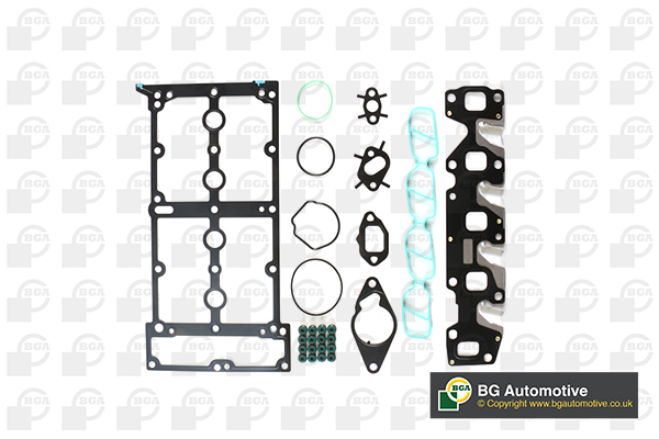 Комплект прокладок з різних матеріалів HEAD БЕЗ ПР. Г/Б FIAT 1.3 JTD 188A9, OPEL 1.3CDTI Z13DT/Z13DTJ 03 BGA (HN4392) BGA фото 2