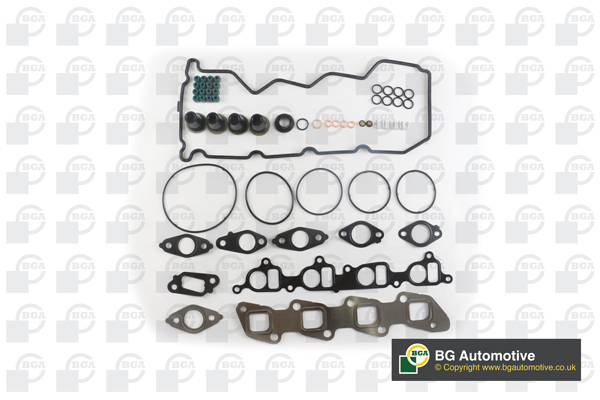 Комплект прокладок з різних матеріалів HEAD SET БЕЗ Г/Б NISSAN D22/NAVARA 2002-2008 BGA (HN5342) BGA фото 2